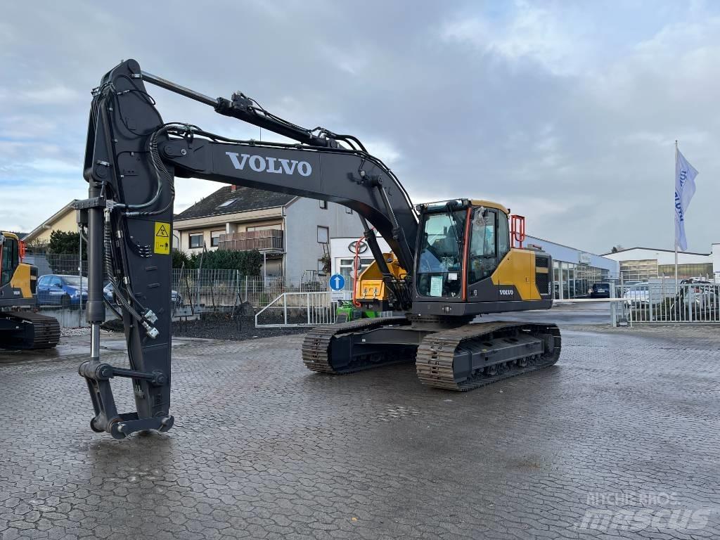 Volvo EC220EL Pásová rýpadla