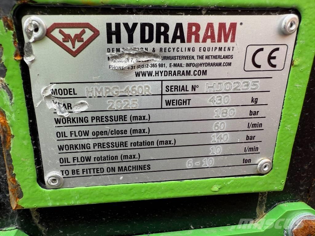 Hydraram HMPG-460R Klešťové drapáky