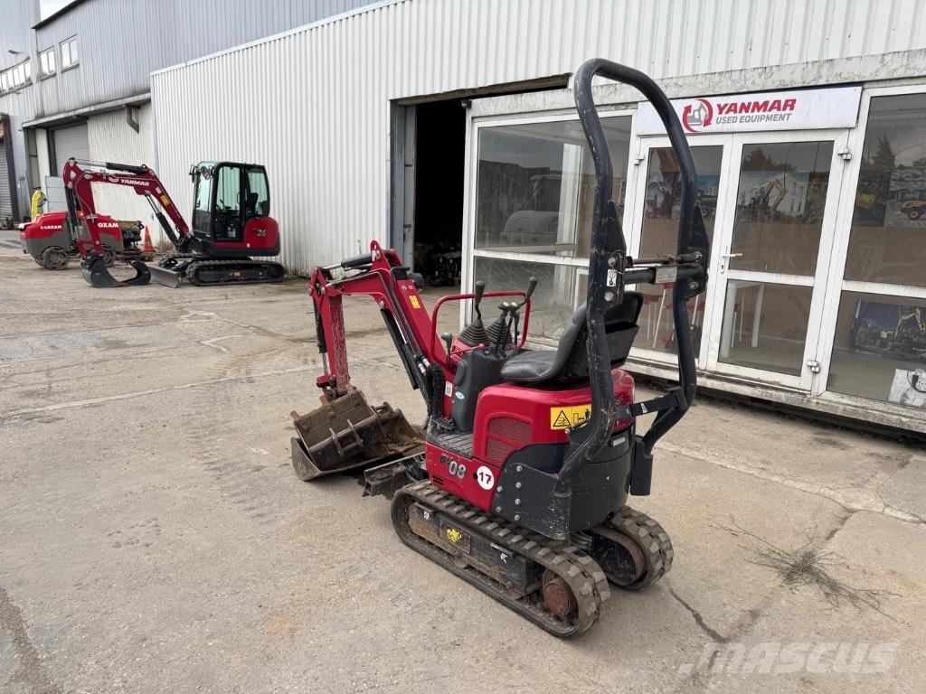 Yanmar SV08 (1D879) Mini rýpadla < 7t