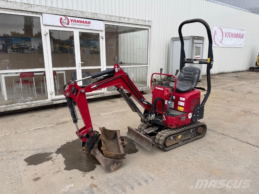 Yanmar SV08 (1D879) Mini rýpadla < 7t