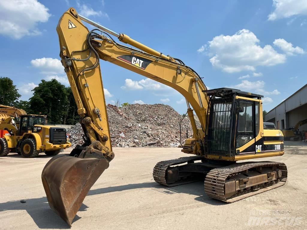 CAT 318 B L Pásová rýpadla