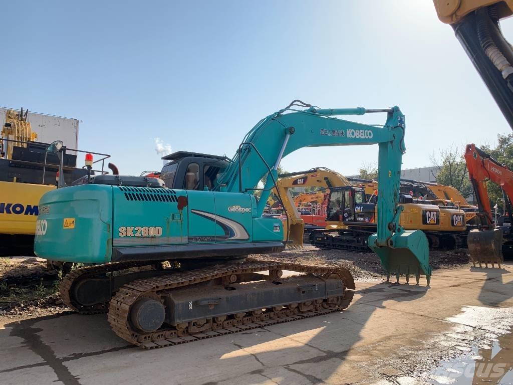 Kobelco SK 260 Pásová rýpadla