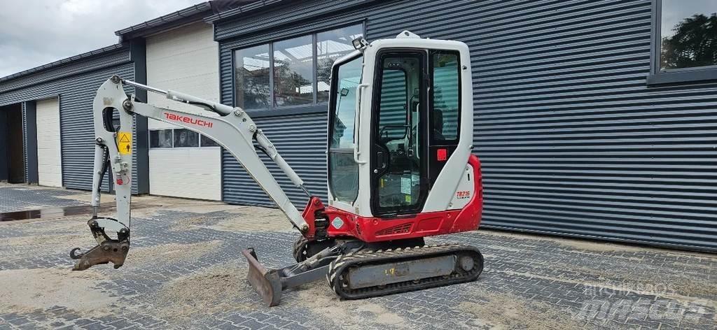 Takeuchi TB216 Mini rýpadla < 7t