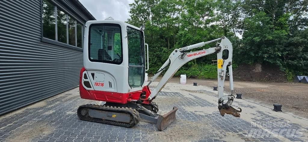 Takeuchi TB216 Mini rýpadla < 7t