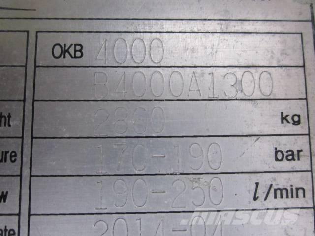  OK TECH OKB 4000 Bourací kladiva / Sbíječky
