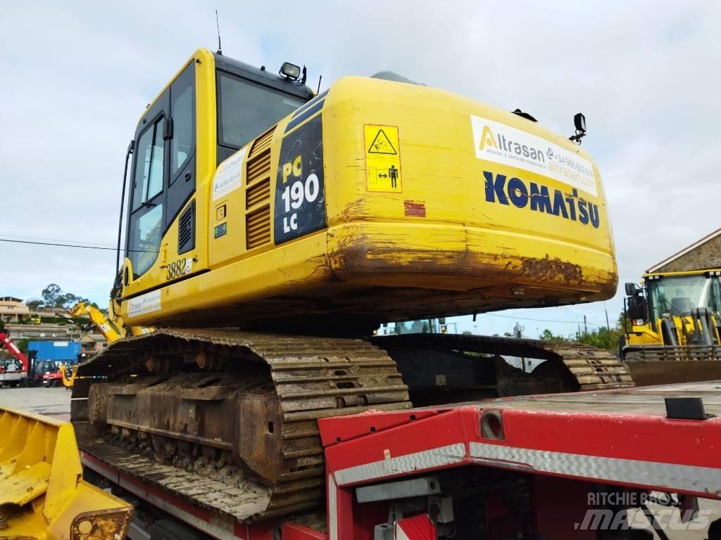 Komatsu PC190LC-8 Pásová rýpadla