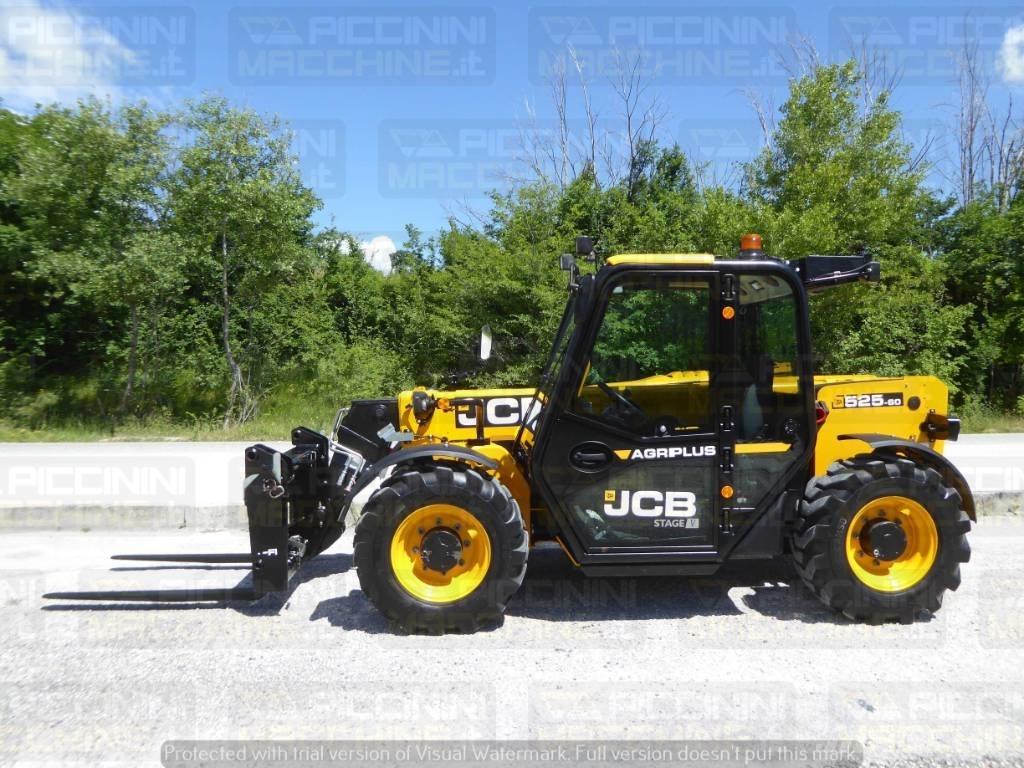 JCB 525-60 Agri Plus Teleskopické manipulátory