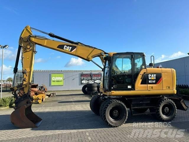 CAT M 314 F Kolová rýpadla