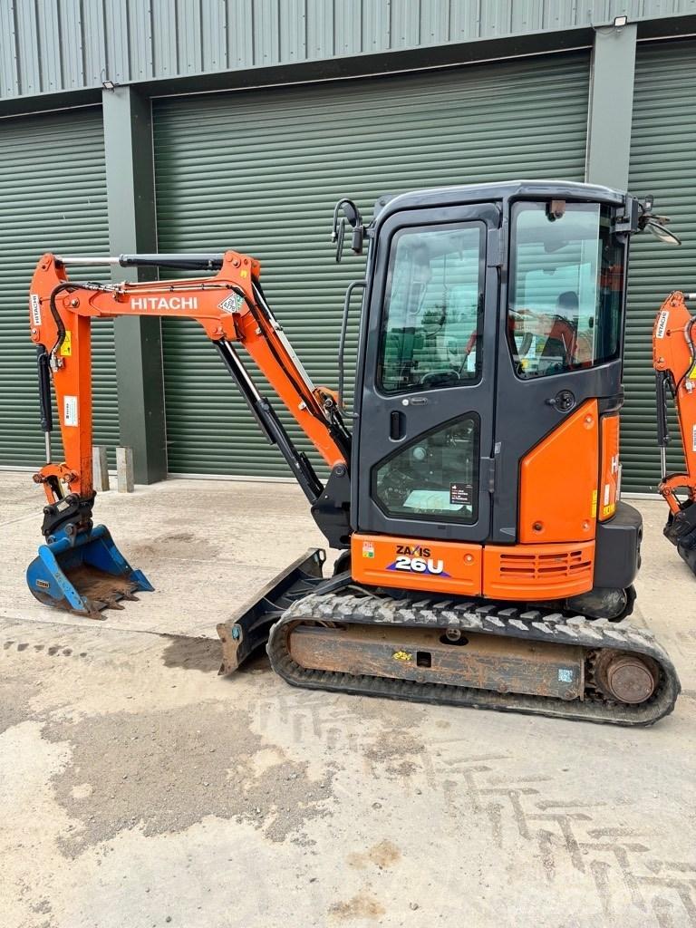 Hitachi ZX 26 U-6 CR Mini rýpadla < 7t