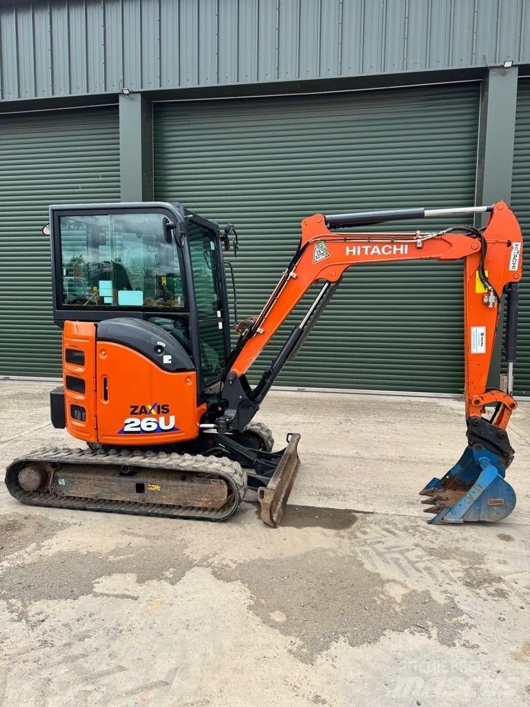 Hitachi ZX 26 U-6 CR Mini rýpadla < 7t