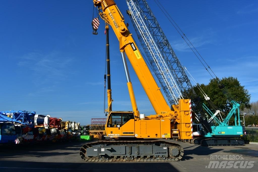 Liebherr LTR 1100 Pásové jeřáby