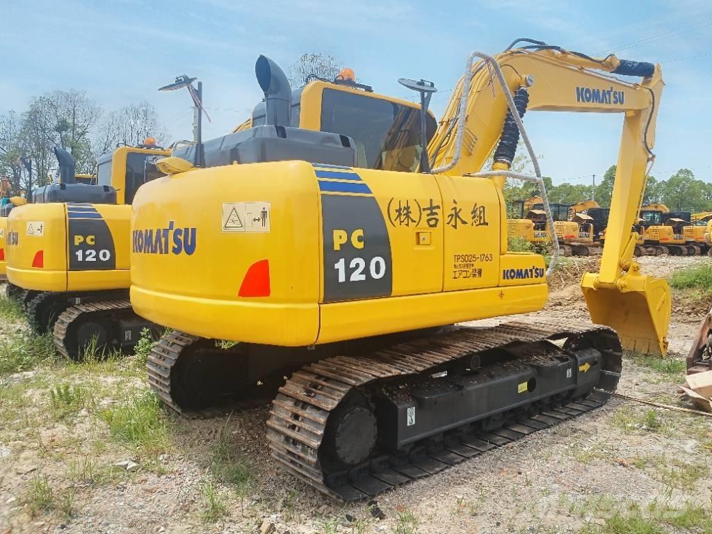 Komatsu PC 120 Pásová rýpadla