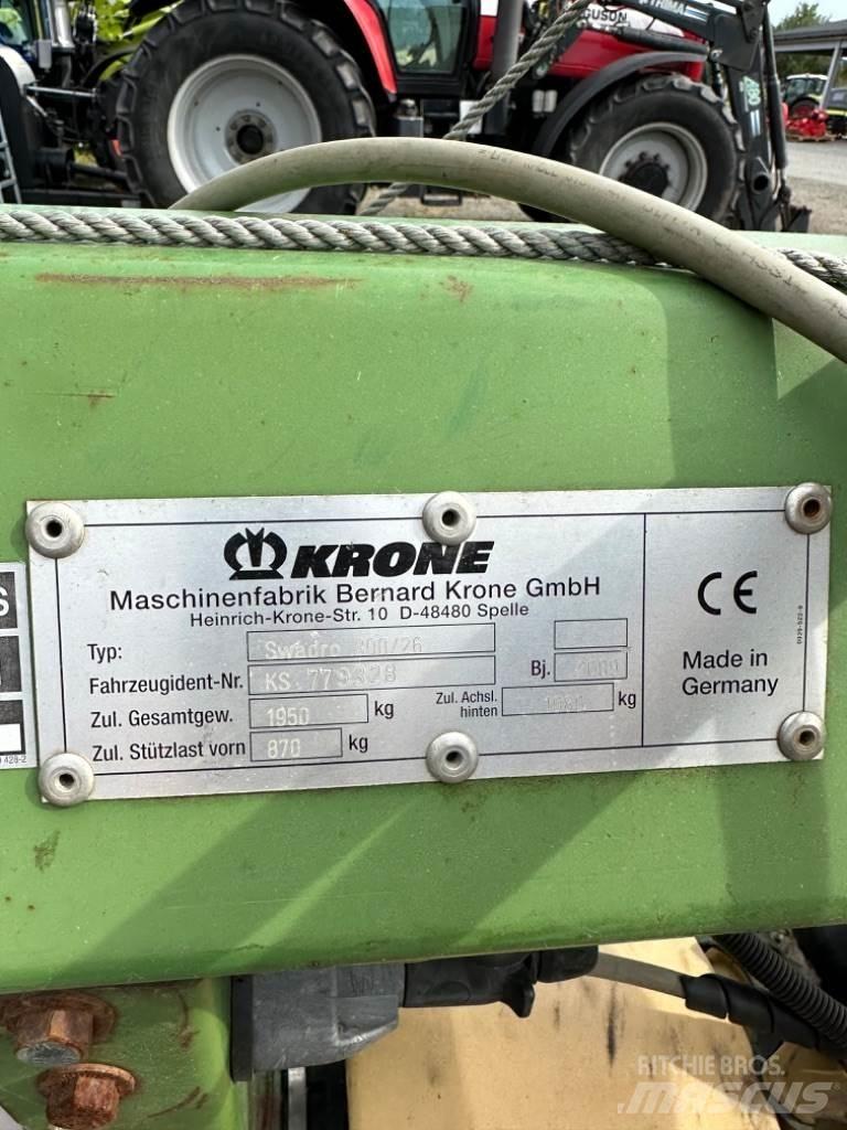Krone Swadro Obraceče a shrabovače sena