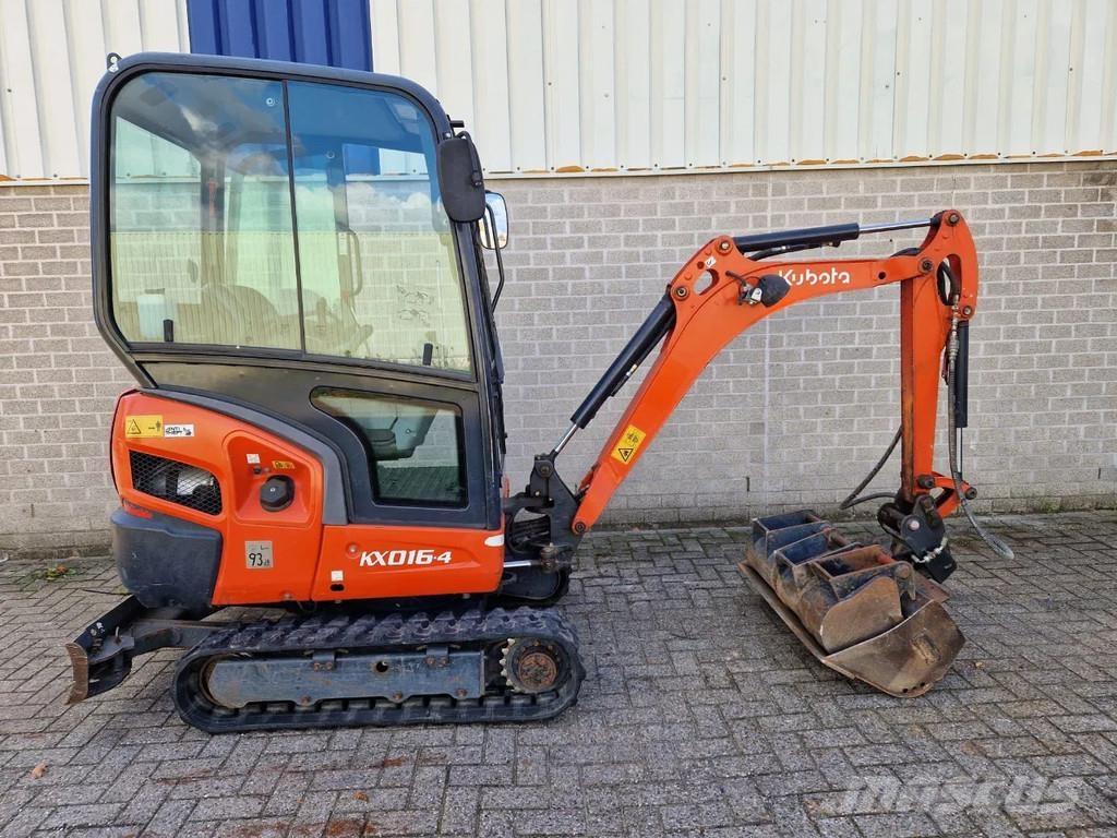 Kubota KX016-4 Mini rýpadla < 7t