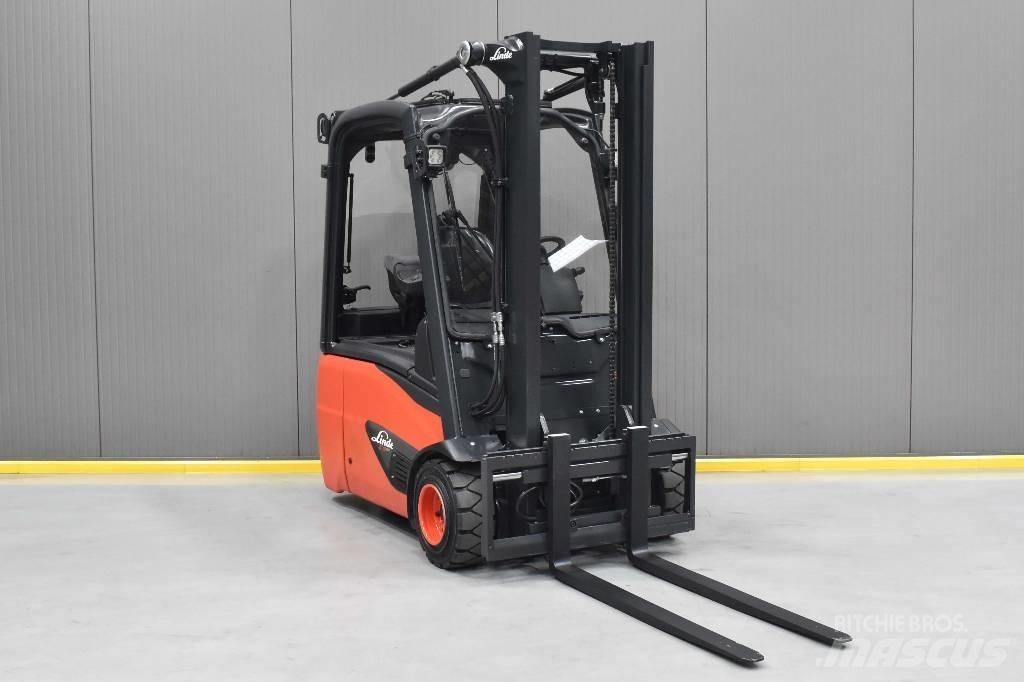 Linde E 18-02 Akumulátorové vozíky