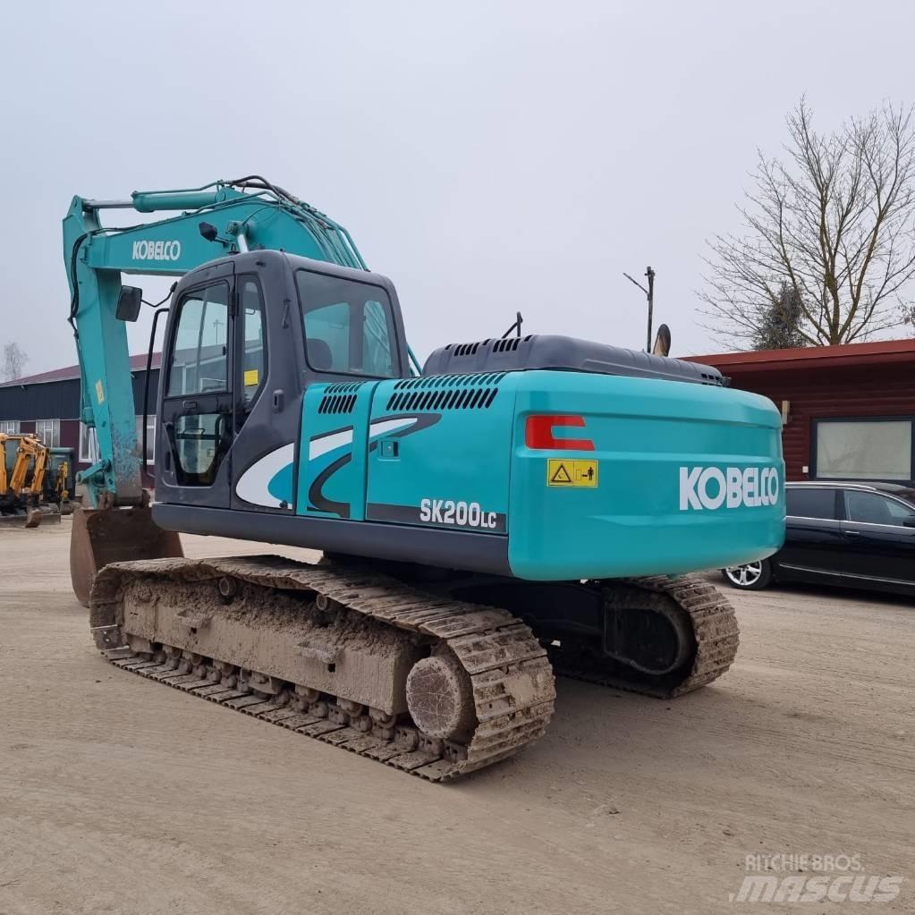 Kobelco SK 200-8 Pásová rýpadla