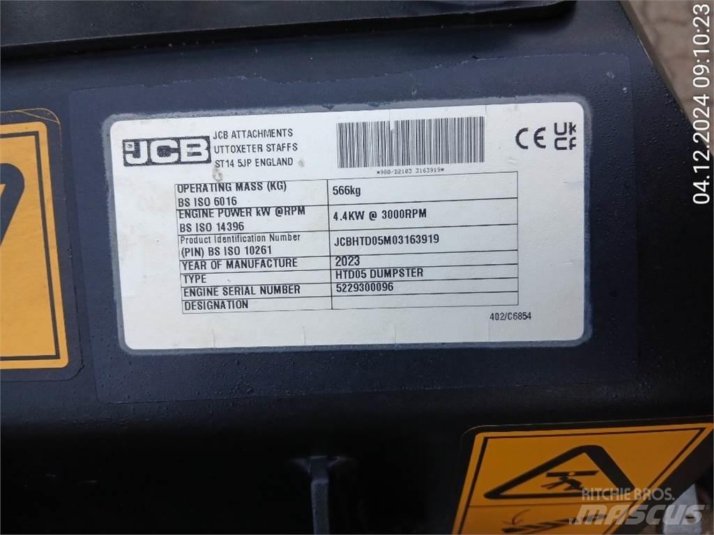 JCB HTD5 mit Tritt Vyklápěcí dempry