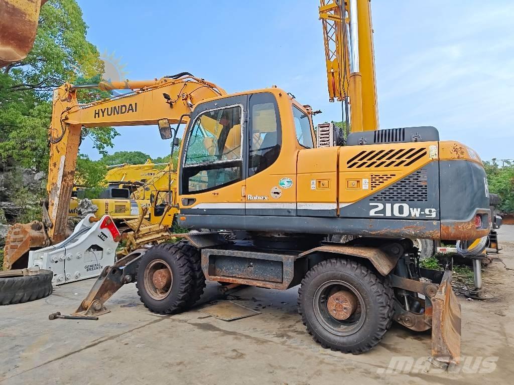 Hyundai Robex 210W-9 Kolová rýpadla