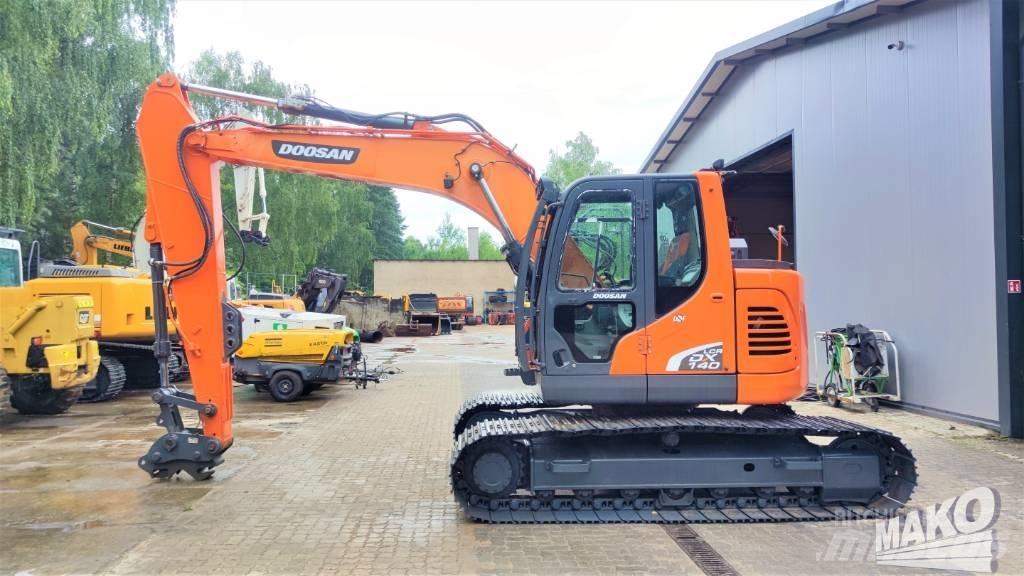 Doosan DX 140 LCR Pásová rýpadla