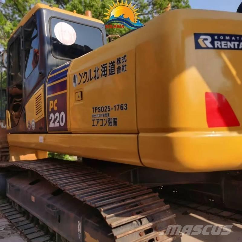 Komatsu PC 220-7 Pásová rýpadla