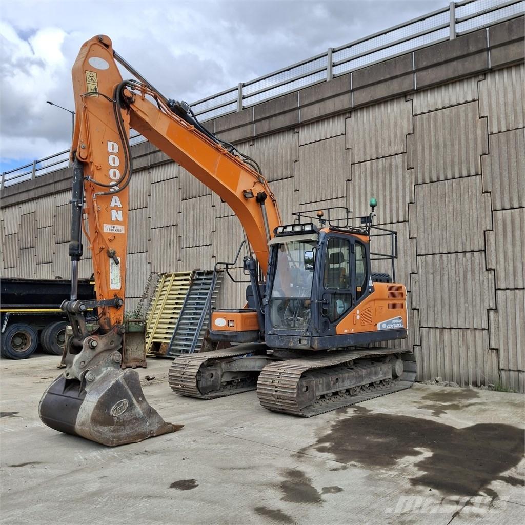 Doosan DX 140 LC Pásová rýpadla