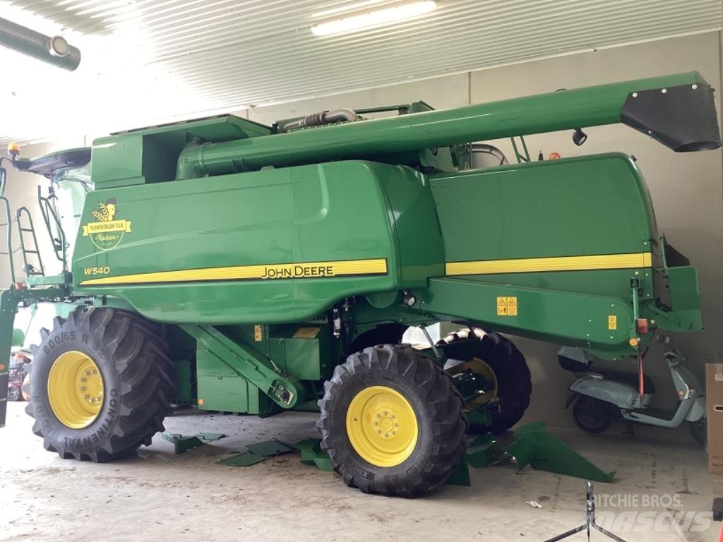John Deere W540+618R Sklízecí mlátičky