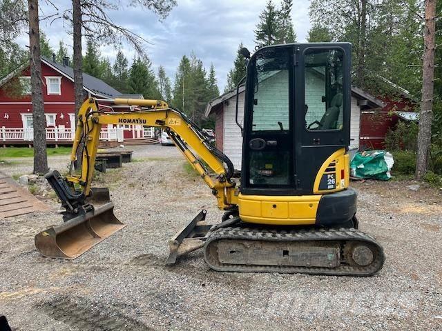 Komatsu PC26MR-3 Mini rýpadla < 7t