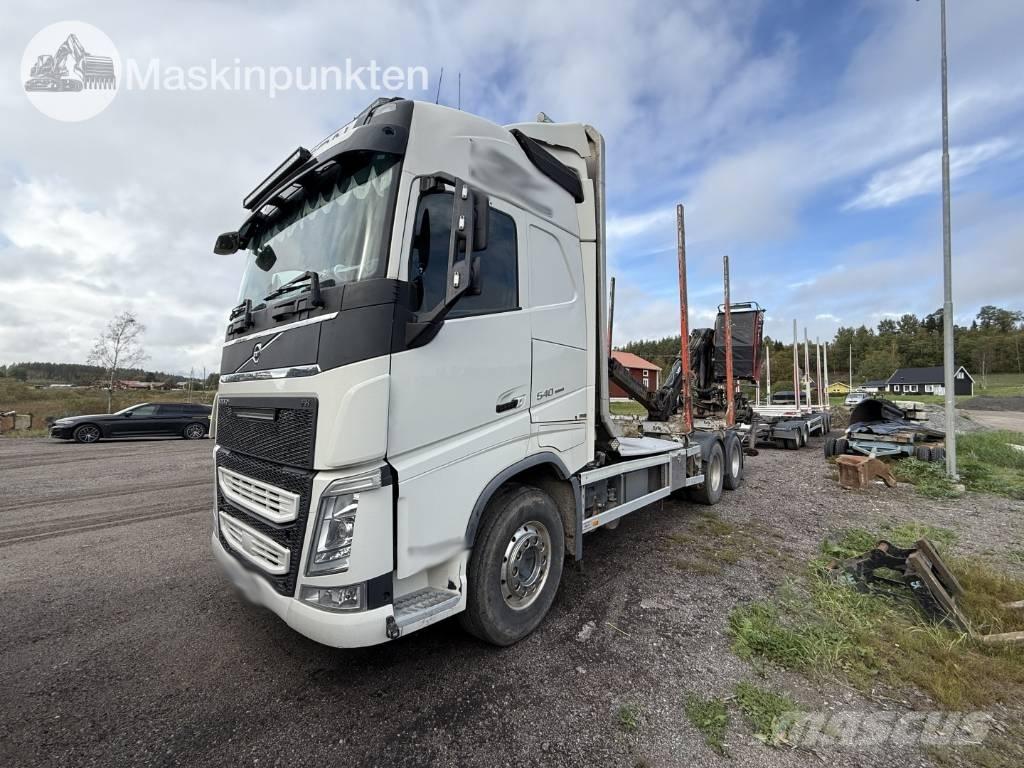 Volvo FH 540 Vozy na přepravu kmenů