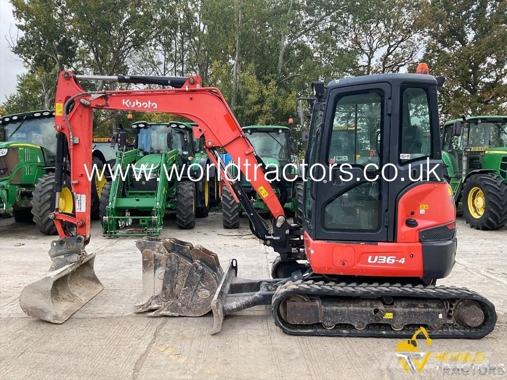 Kubota U 36-4 Mini rýpadla < 7t