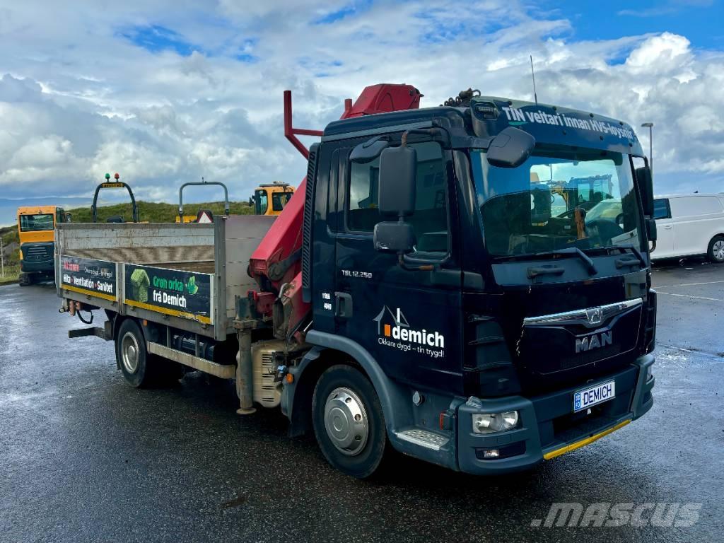 MAN TGL 12.250 Autojeřáby, hydraulické ruky