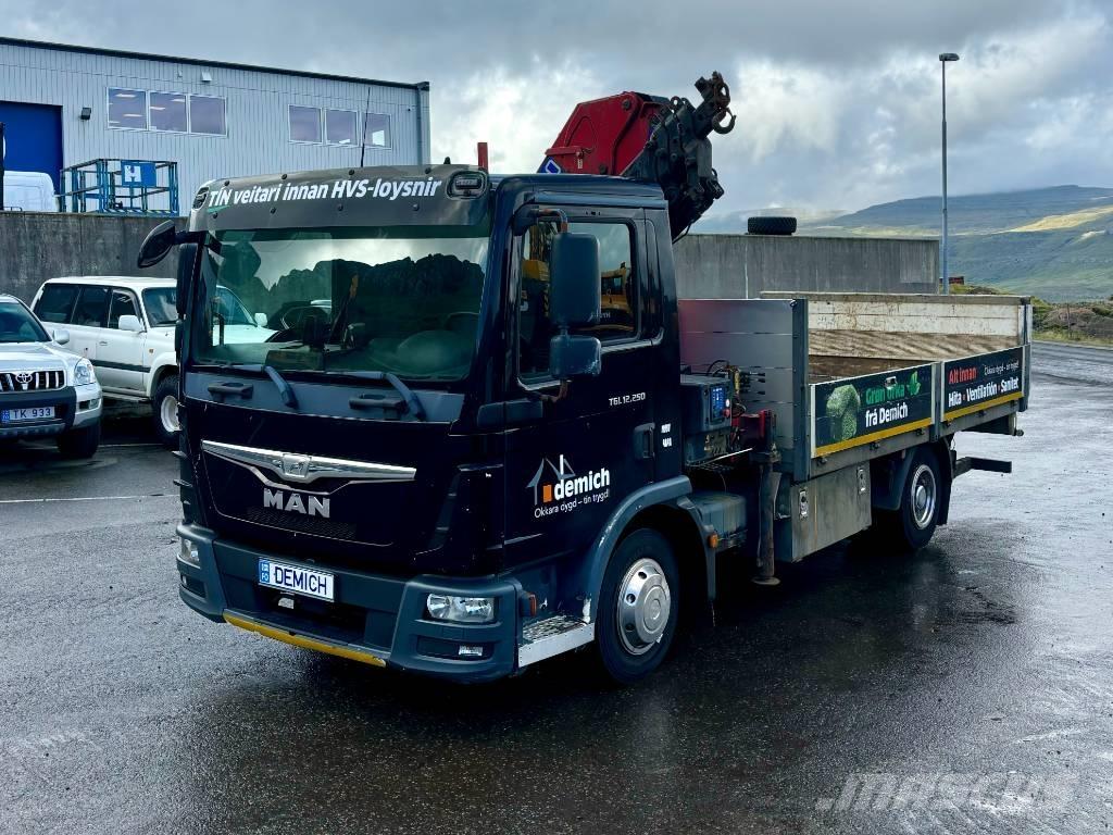 MAN TGL 12.250 Autojeřáby, hydraulické ruky