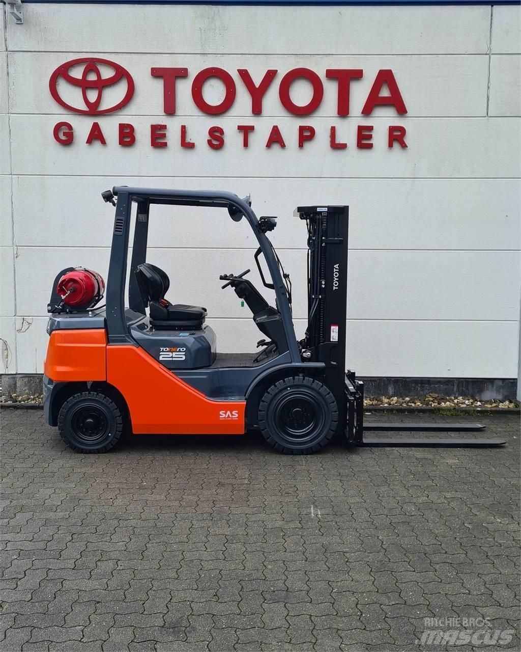 Toyota 02-8FGF25 LPG vozíky