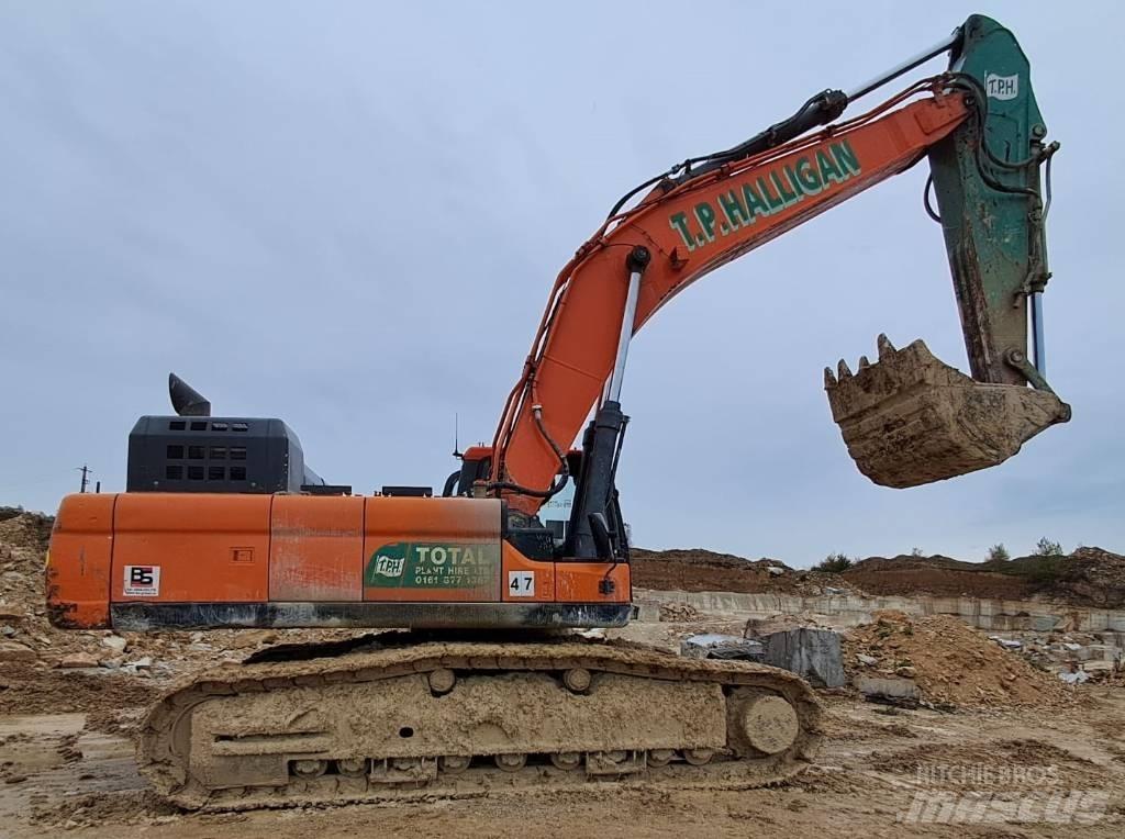 Doosan DX 420 LC Pásová rýpadla