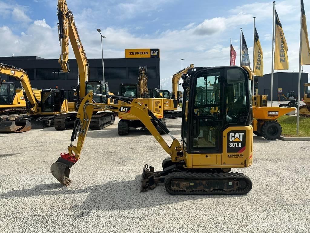 CAT 301.8 Mini rýpadla < 7t