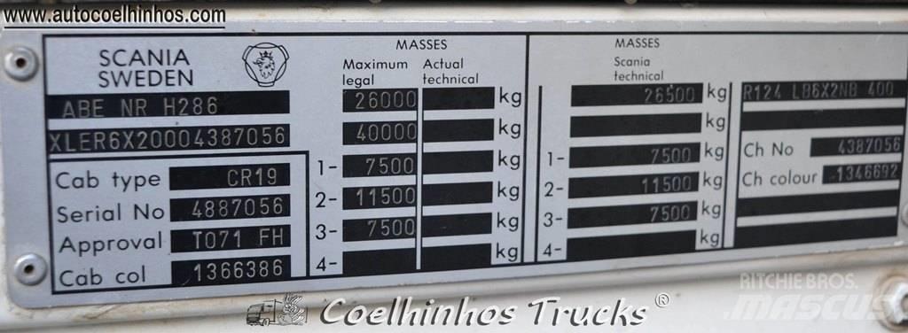 Scania 124L 400 Nákladní vozidlo bez nástavby