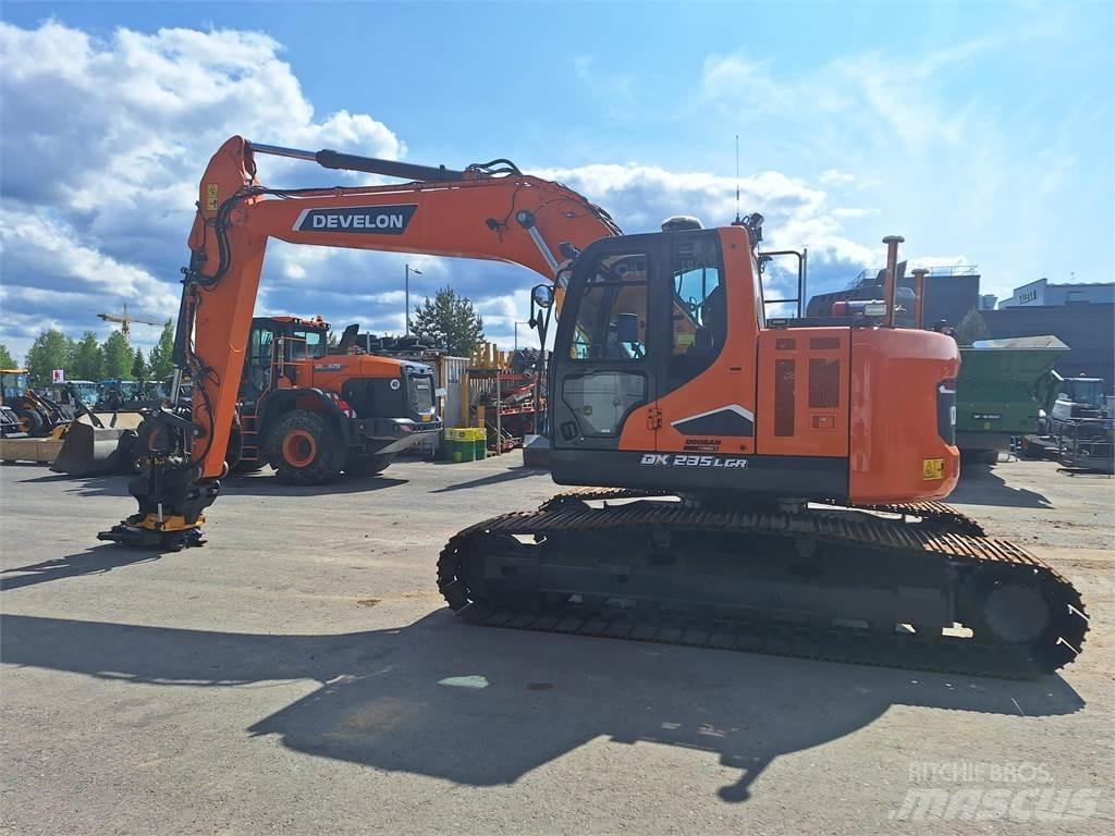 Doosan DX235LCR-7 Pásová rýpadla
