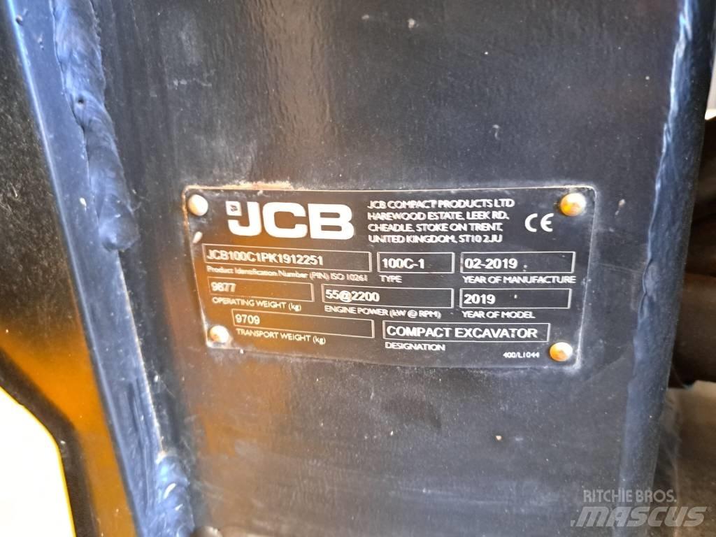JCB 100 C-1 Midi rýpadla 7t - 12t