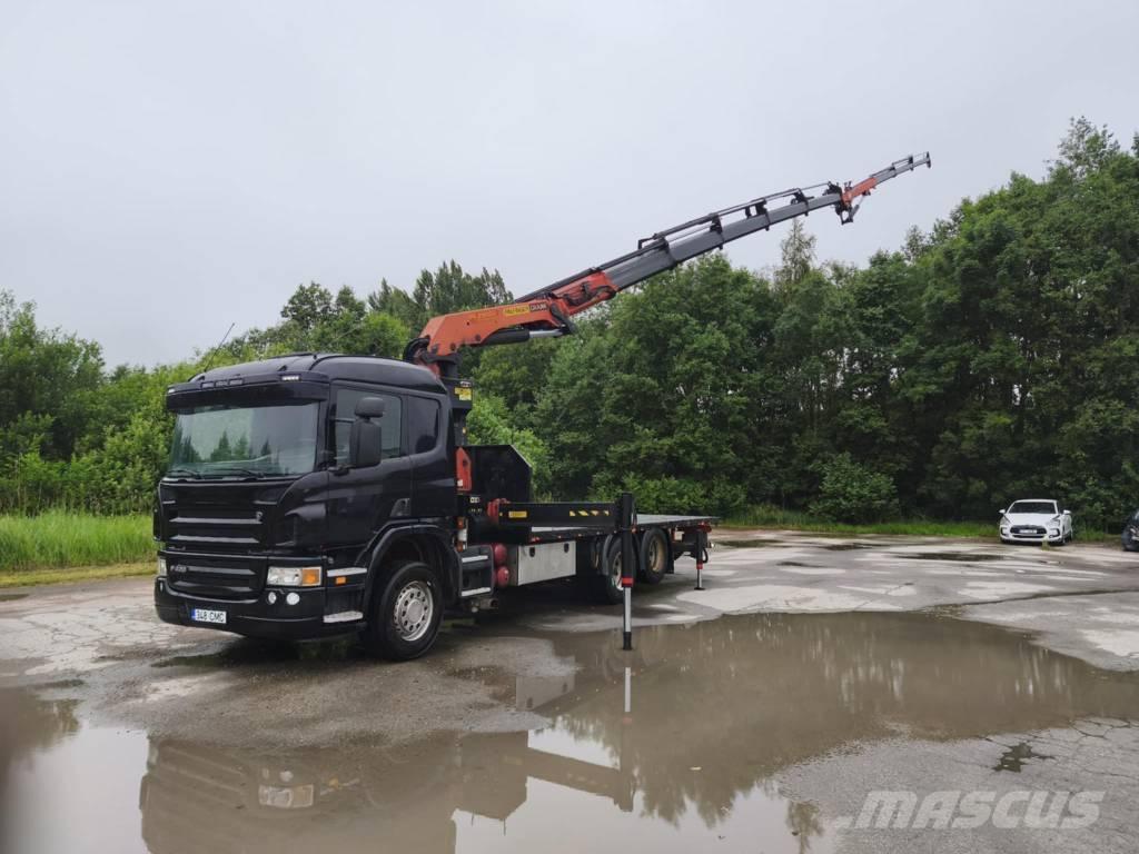 Scania P 420 Autojeřáby, hydraulické ruky