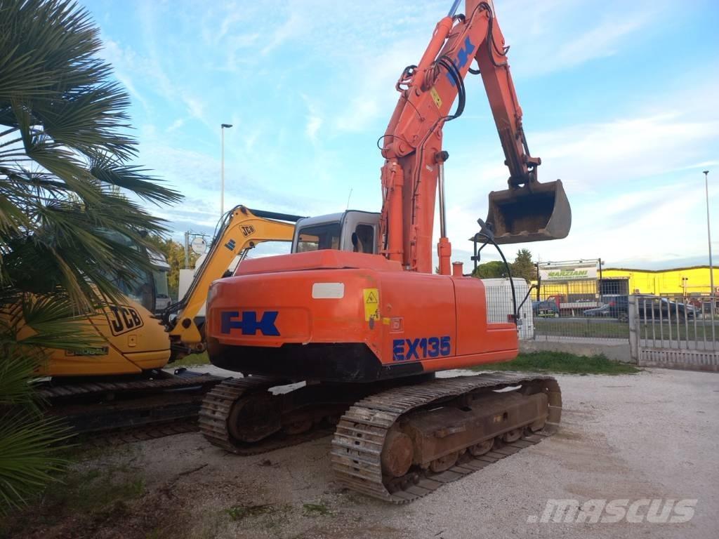 Fiat-Kobelco EX135 Pásová rýpadla
