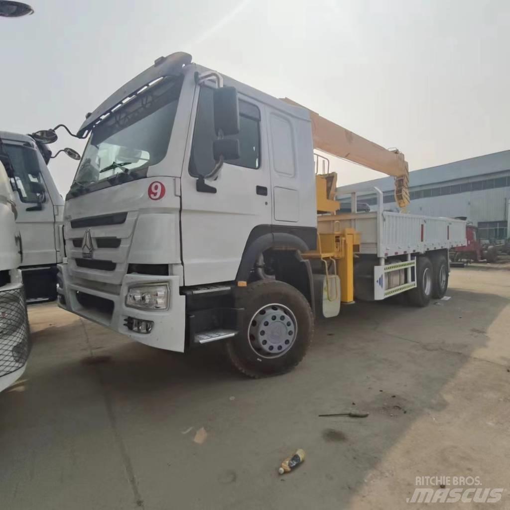 Howo 371 6x4 Autojeřáby, hydraulické ruky