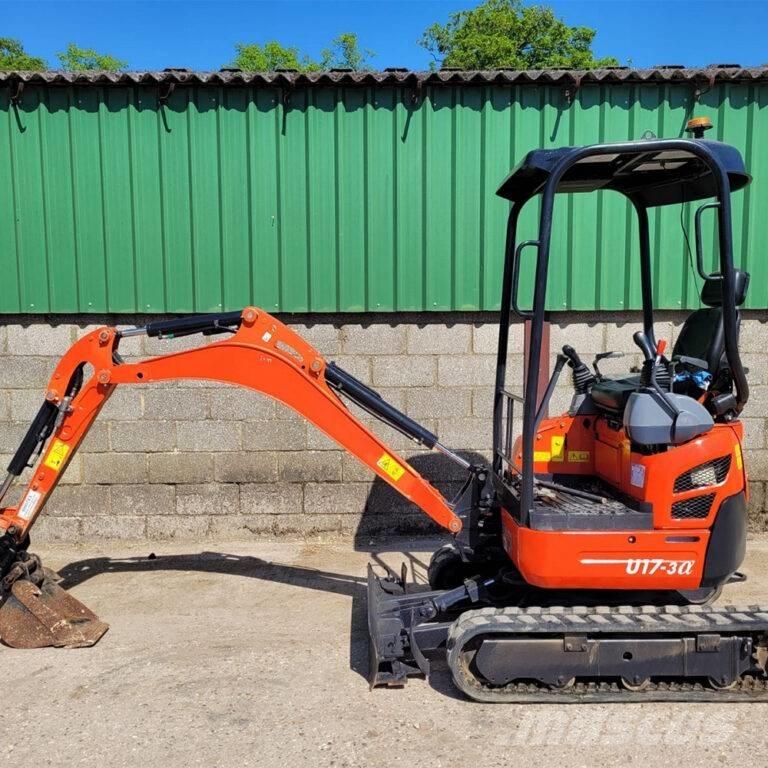 Kubota U17-3a Mini rýpadla < 7t