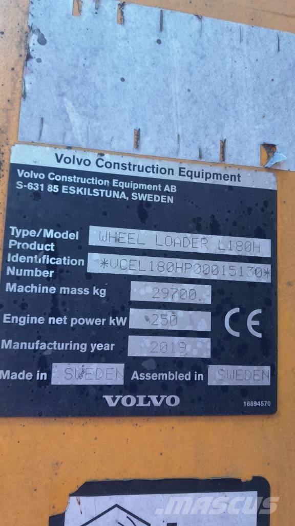 Volvo L 180 H Kolové nakladače
