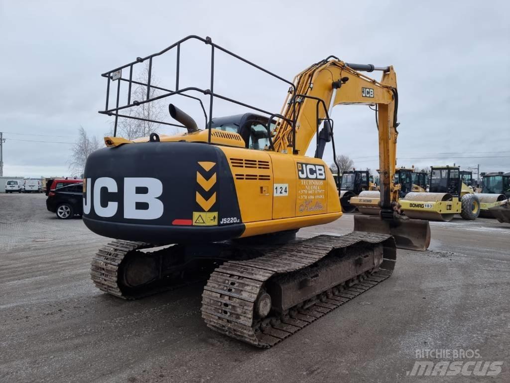 JCB JS 220 LC Pásová rýpadla