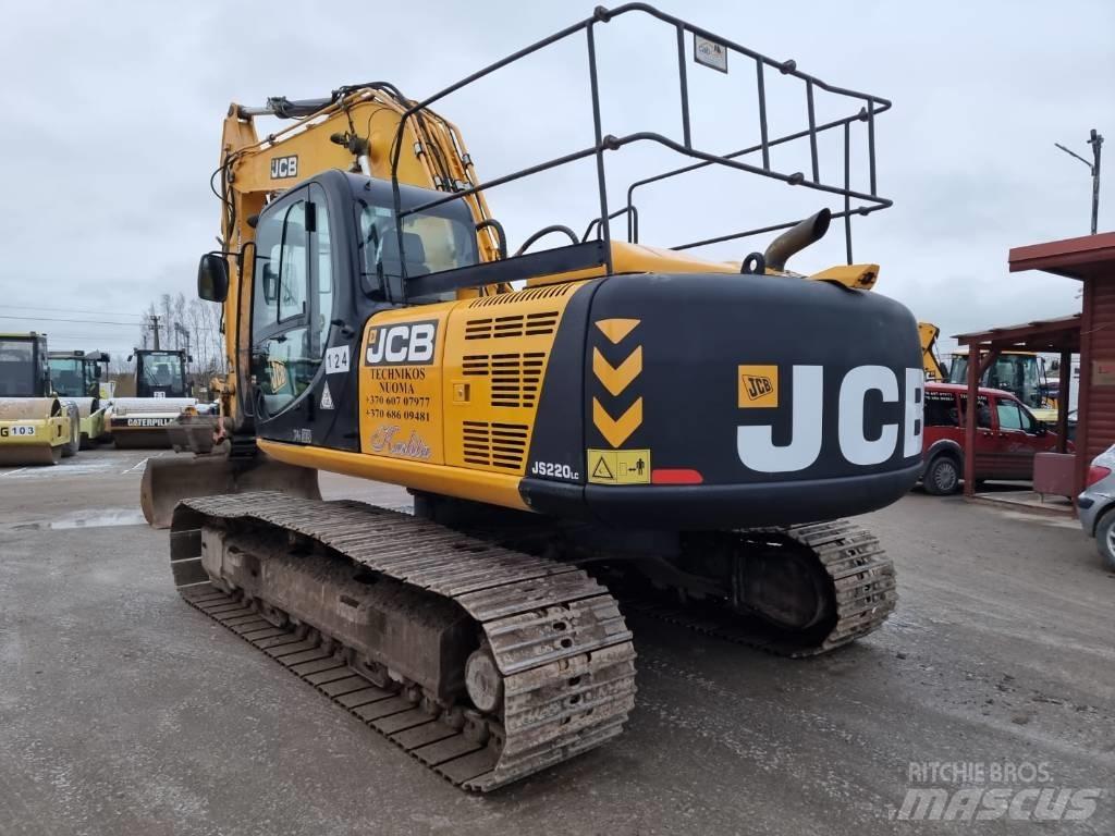JCB JS 220 LC Pásová rýpadla