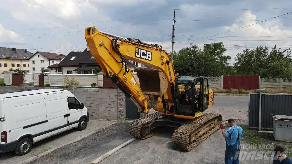 JCB JS220LC Pásová rýpadla