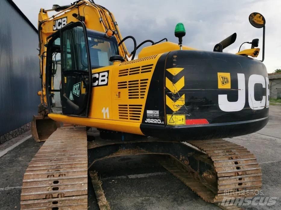 JCB JS220LC Pásová rýpadla