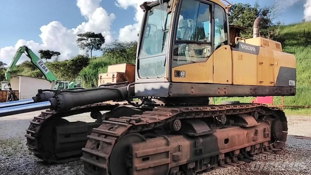 Volvo EC750D Pásová rýpadla