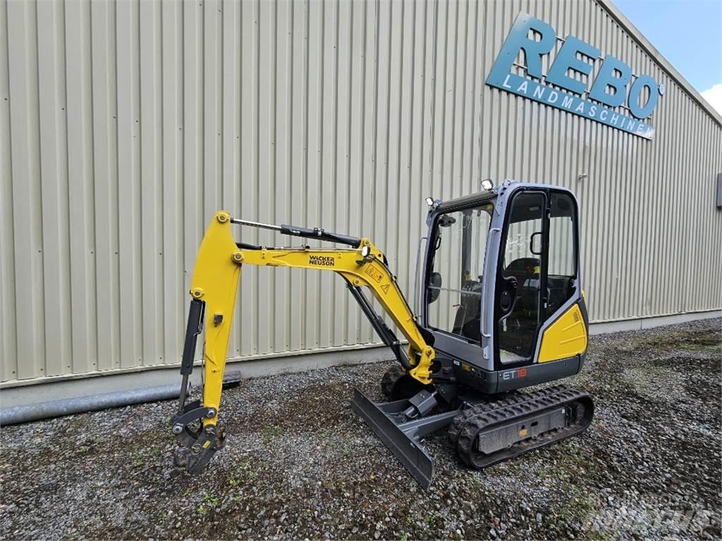 Wacker ET 18 Mini rýpadla < 7t