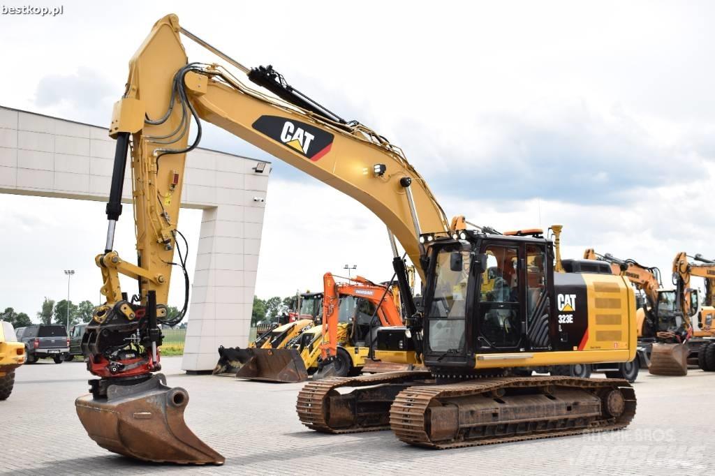 CAT 323 EL Pásová rýpadla