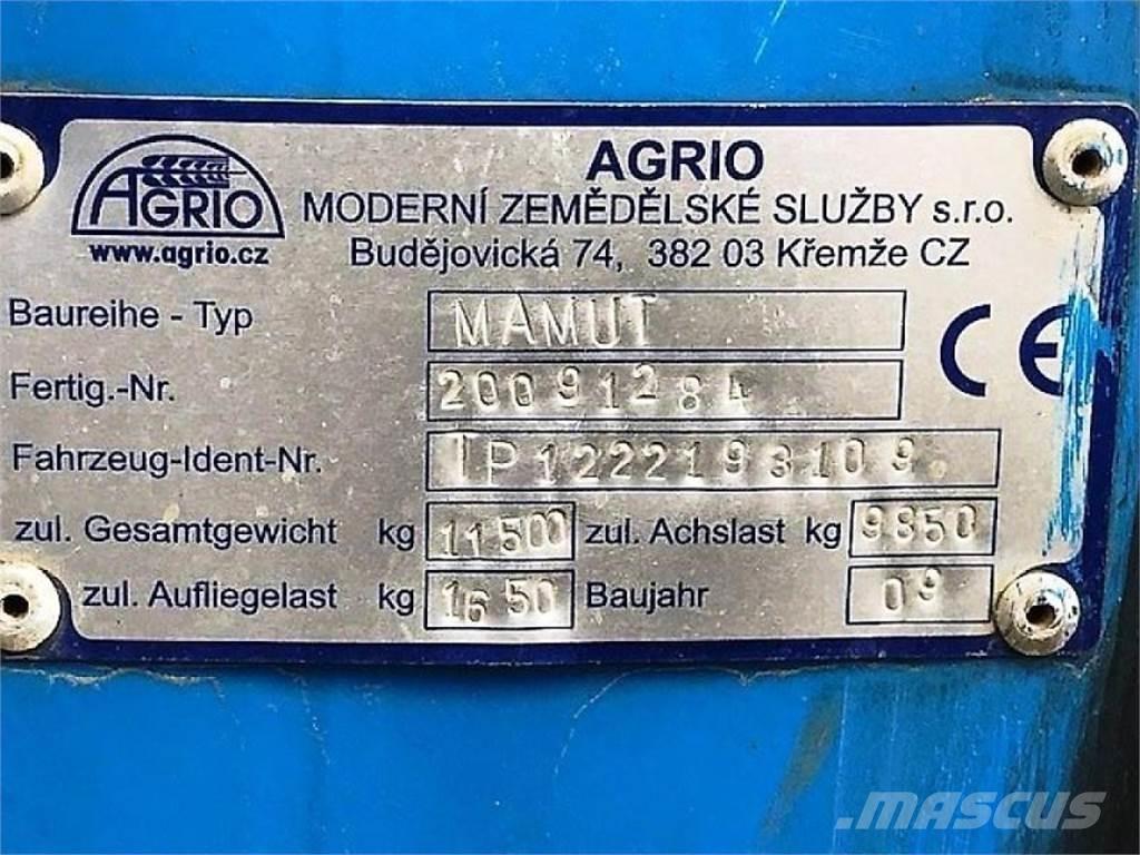 Agrio MAMUT 6036 Tažené postřikovače
